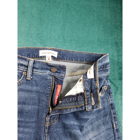 Lucky Brand Jeans Size 10 Womens Blue Stretch Pants Medium Mid Rise Ava Skinny - Picture 6 of 14